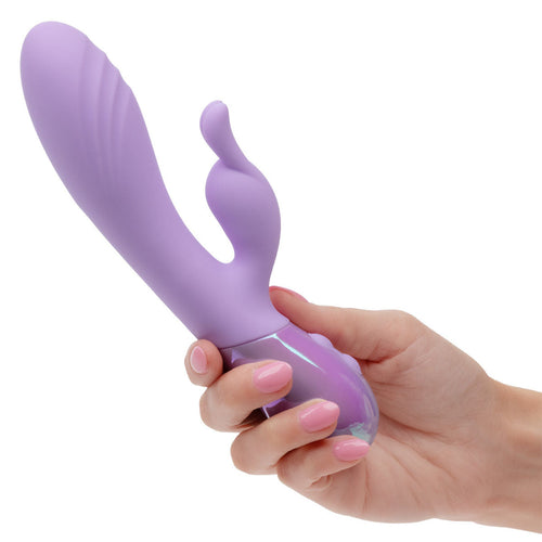 CalExotics® Aura Dual Vibe de rinçage – violet clair