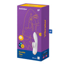 Satisfyer - Double Vibrateur Flex - Blanc