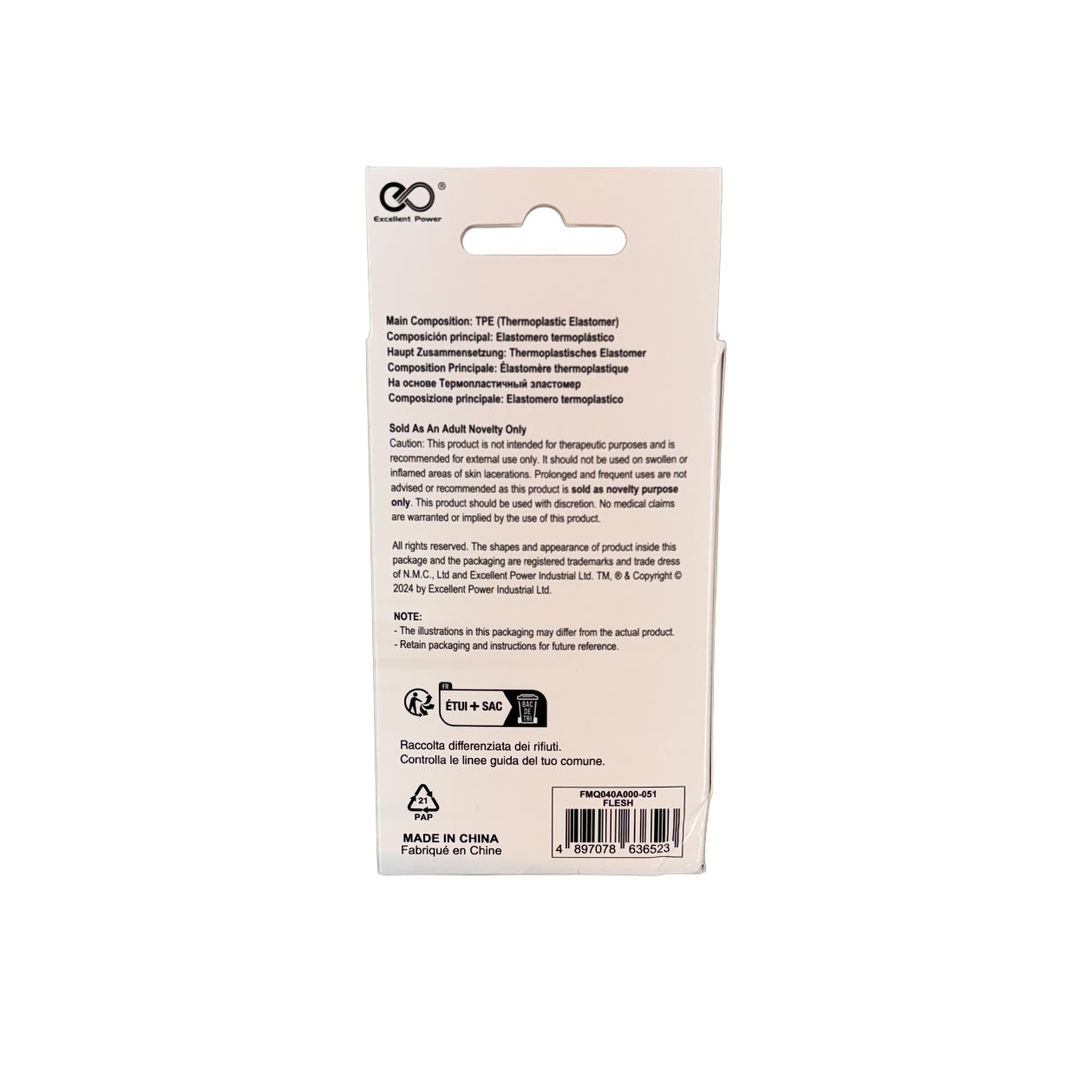 NMC – Sip en vrac – Masturbateur comme la vie – 5,1 po – Beige
