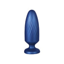 NMC – G Stuck – Plug anal silicone – Bleu métallisé