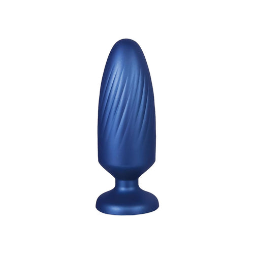 NMC – G Stuck – Plug anal silicone – Bleu métallisé