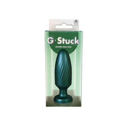 NMC – G Stuck – Plug anal silicone – Vert métallisé