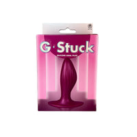 NMC – G Stuck – Silicone Anal Plug – Metallic Red