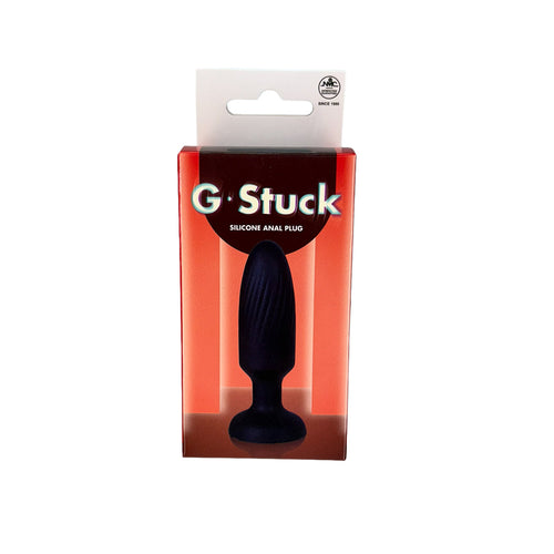 NMC – G Stuck – Plug anal silicone – Noir métallisé