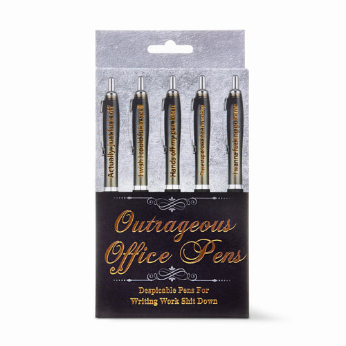 Stylos de bureau orageux – Paquet de 5 (coût par stylo)