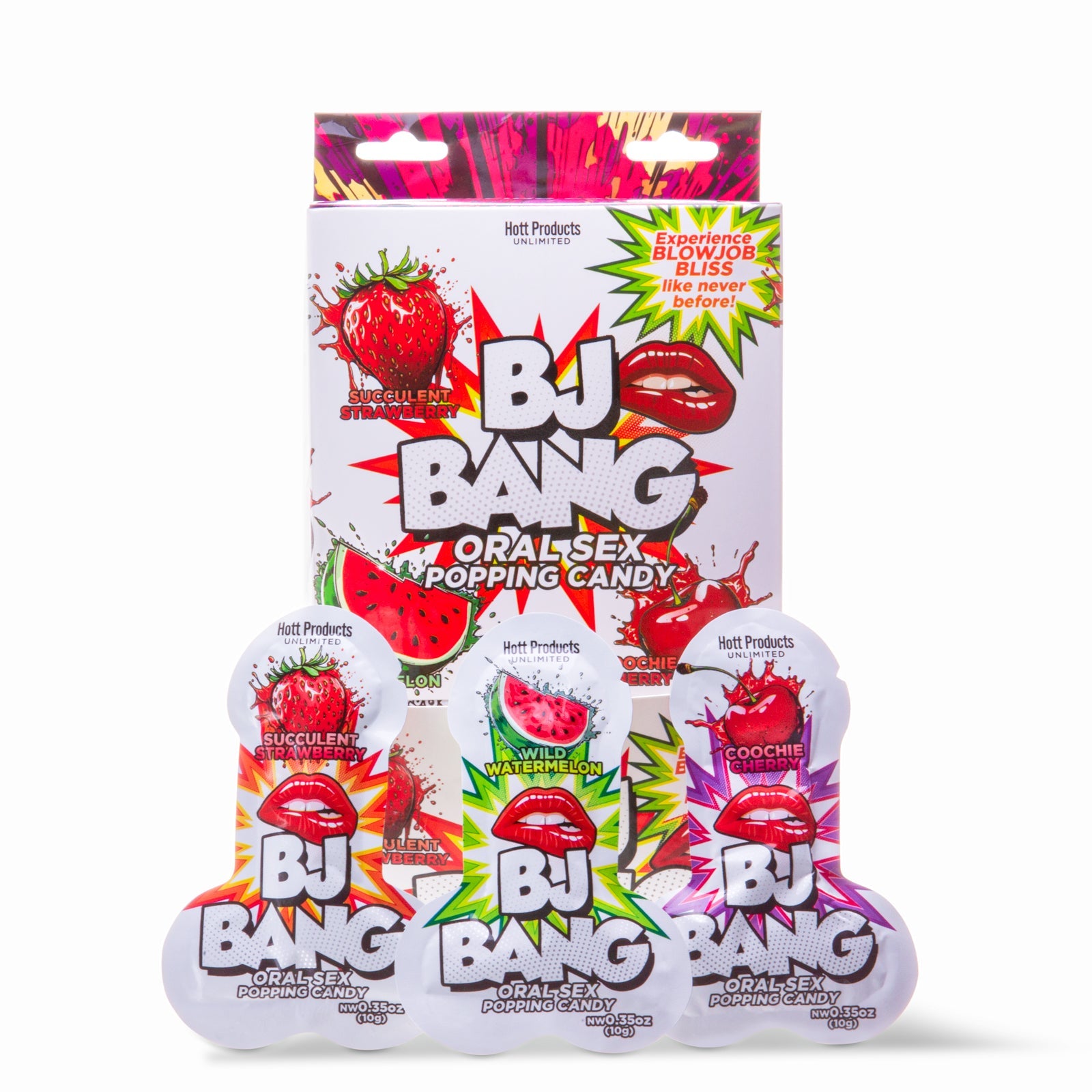 BJ Bang Oral Sex Popping Candy – 10g 72 Affichage (coût par unité)