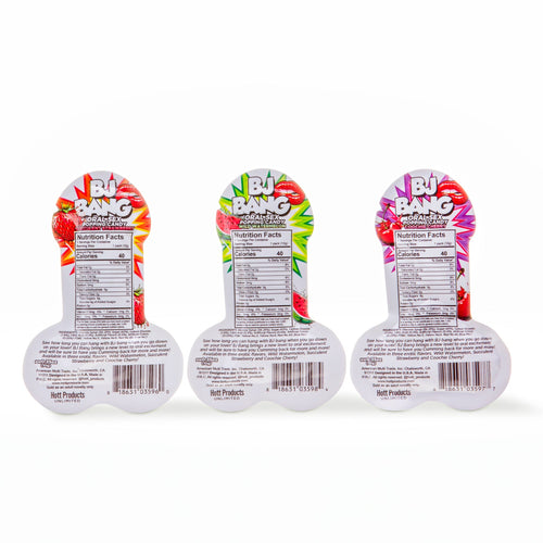 BJ Bang Oral Sex Popping Candy – 10g 72 Affichage (coût par unité)