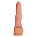 Épaisseur Dick Vibrant Pénis Manche – Caramel