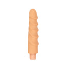 Dildo flexible vibrant rapide vissé Dick – Beige