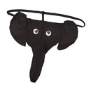 String éléphant – Noir – Taille unique