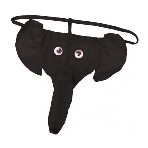 String éléphant – Noir – Taille unique