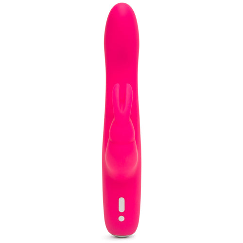 Happy Rabbit® - Vibrateur rechargeable mince courbe - rose