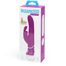 Happy Rabbit – Vibrateur de mouvement de puissance courbe - violet