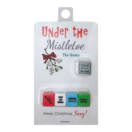 Sous le Mistletoe, les dés du jeu