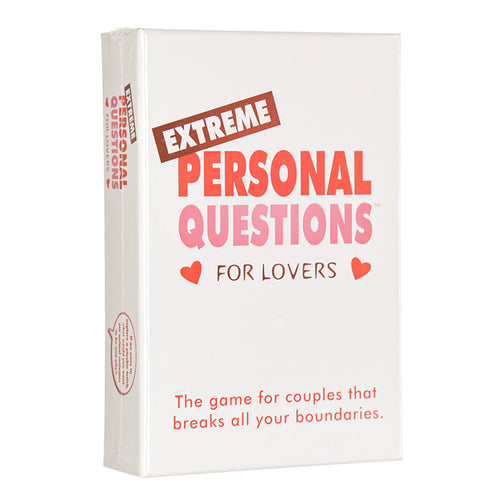 Jeux Kheper Questions personnelles extrêmes pour les amoureux