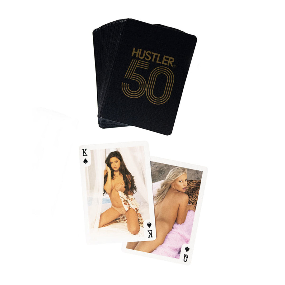 Jeux de Kheper Hustler 50 cartes de jeu féminines pleine nu – 1 pack