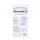 Jeux de Kheper - Mansplain ItTM Le jeu des Clues Condescendantes!