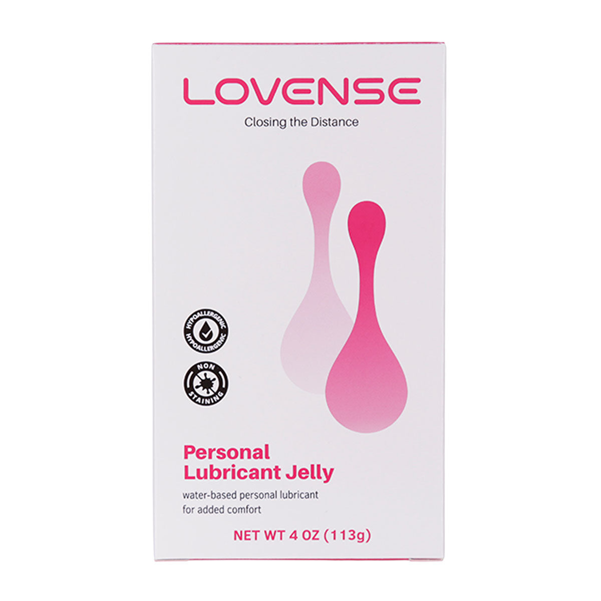 Lovense Closing The Distance Personal Jelly Lubrifiant – GWP 4 oz