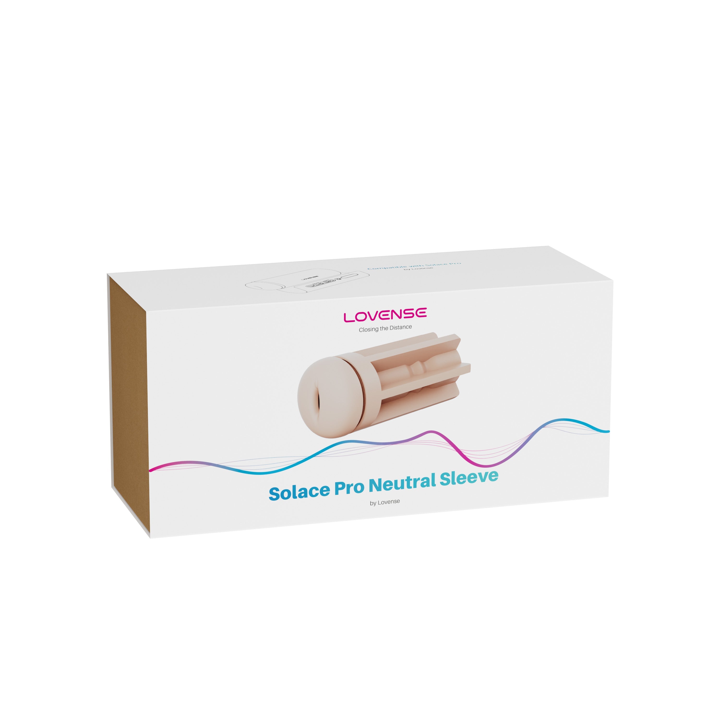 Lovense Solace Pro manche neutre – Beige
