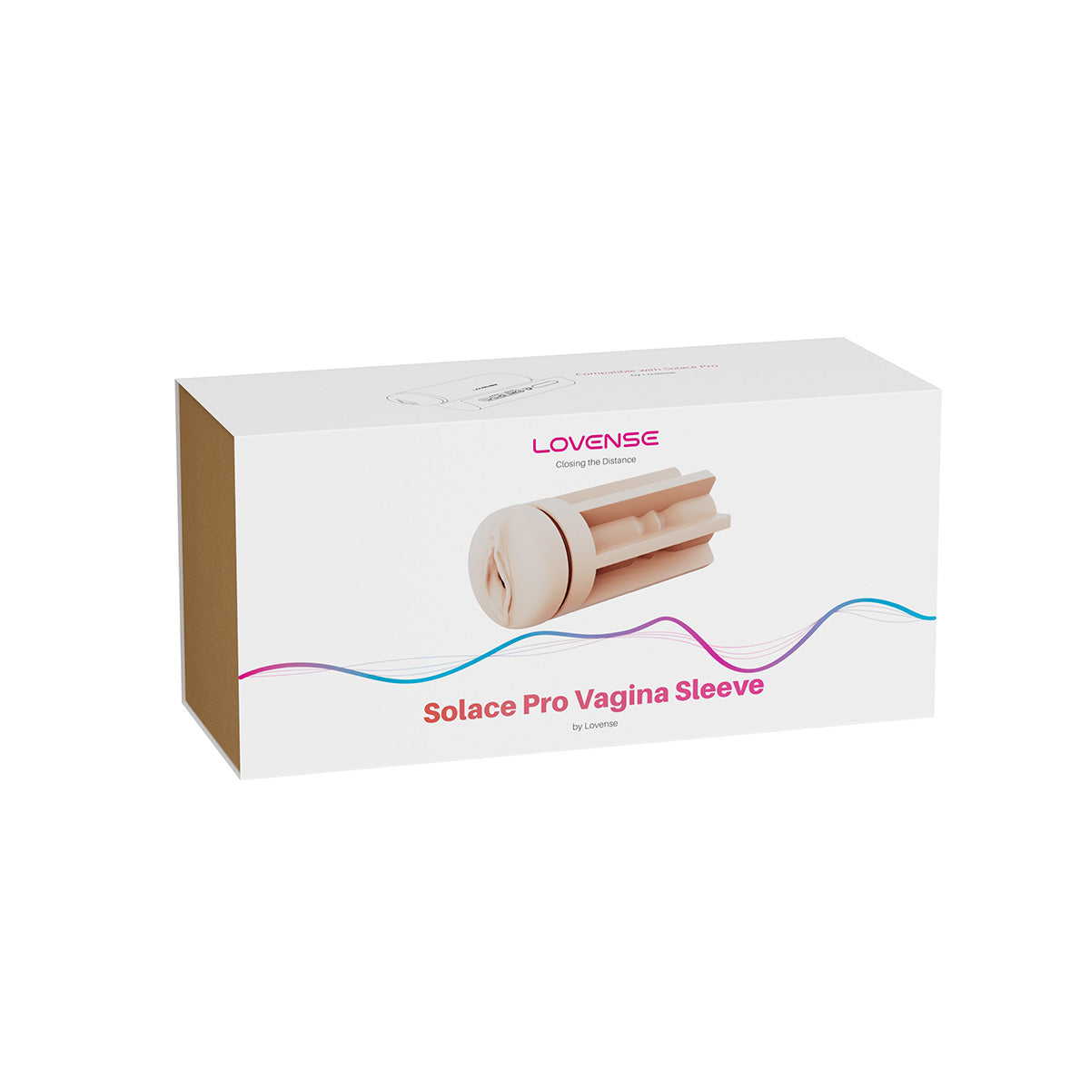 Lovense Solace Pro Vagin Manche en forme – beige