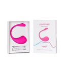Lovense Lush 2 – Oeuf vibrant portable Bluetooth – Rose