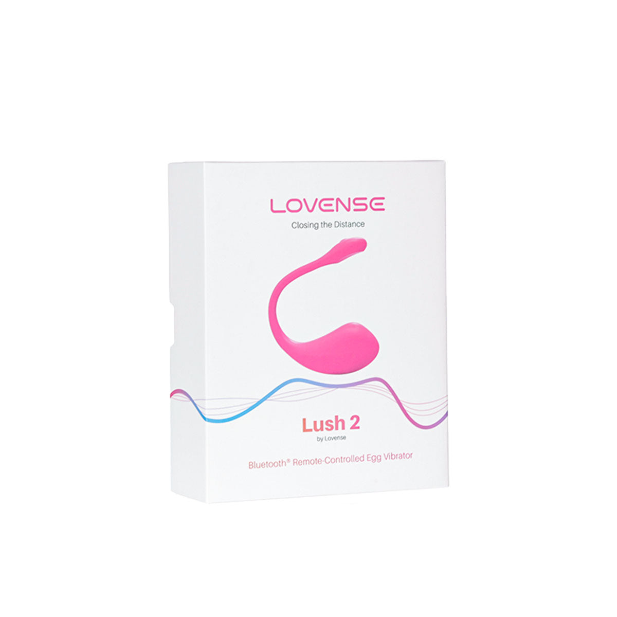 Lovense Lush 2 – Oeuf vibrant portable Bluetooth – Rose