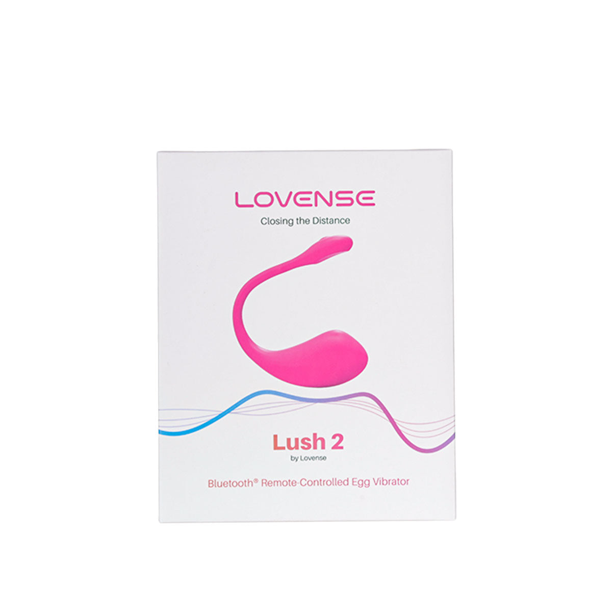 Lovense Lush 2 – Oeuf vibrant portable Bluetooth – Rose
