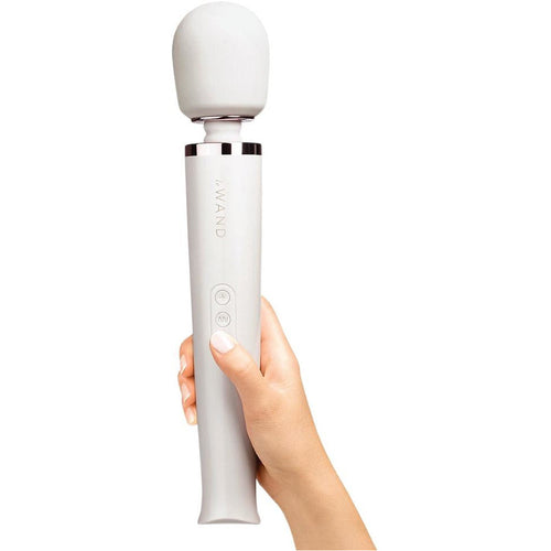 Le Wand Rechargeable masseur – blanc perle