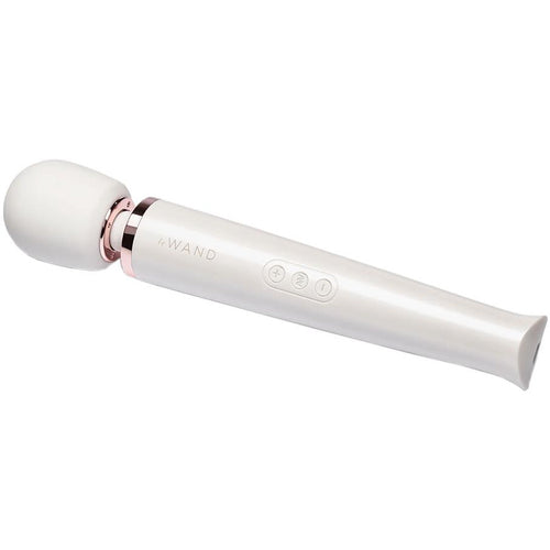 Le Wand Rechargeable masseur – blanc perle