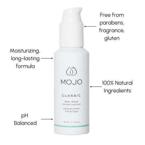 MJOO Lubrifiant intime classique à base d'eau – 100 ml/3,4 fl. oz.