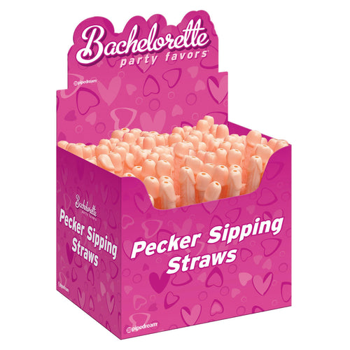 Pipedream - Favoris de la soirée Bachelorette - Pecker Siping Straws