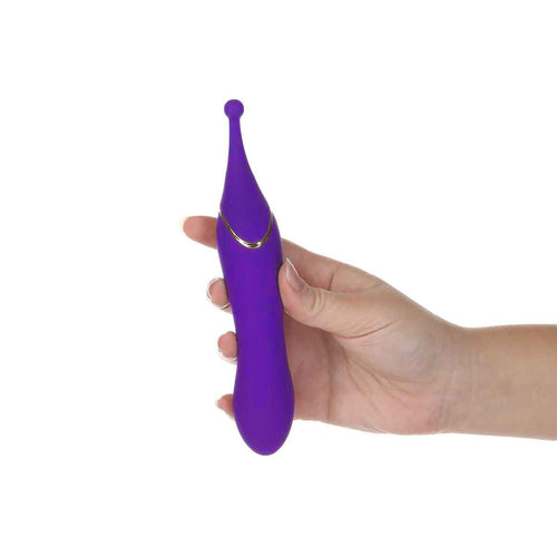 Sept créations - Susie Q - Gras vos feuilles Stimulateur clitoris - violet