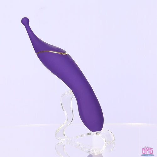 Sept créations - Susie Q - Gras vos feuilles Stimulateur clitoris - violet