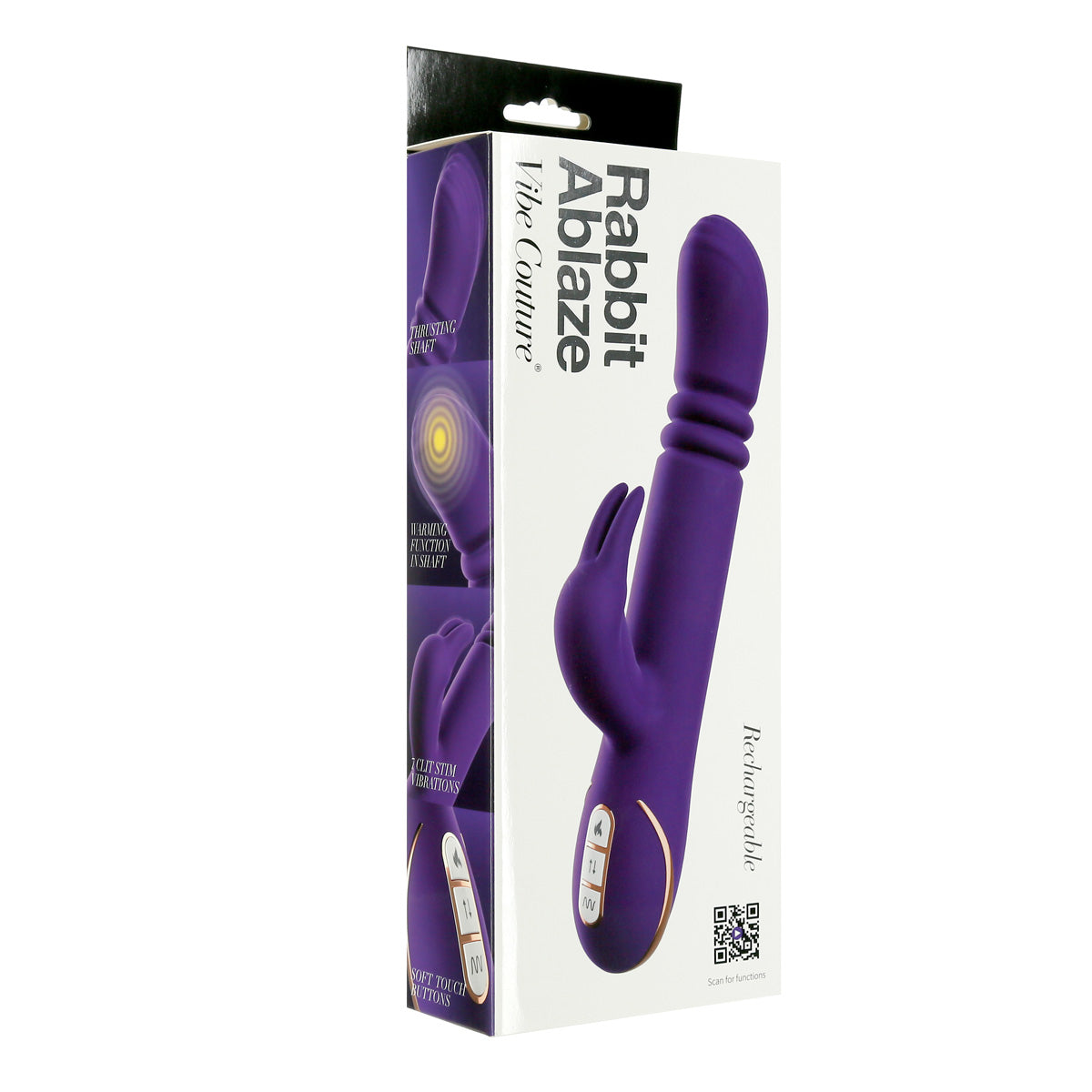 Vibe Couture® - Vibrateur de poussée rechargeable – Violet
