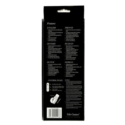 Vibe Couture® - Vibrateur de poussée rechargeable – Violet