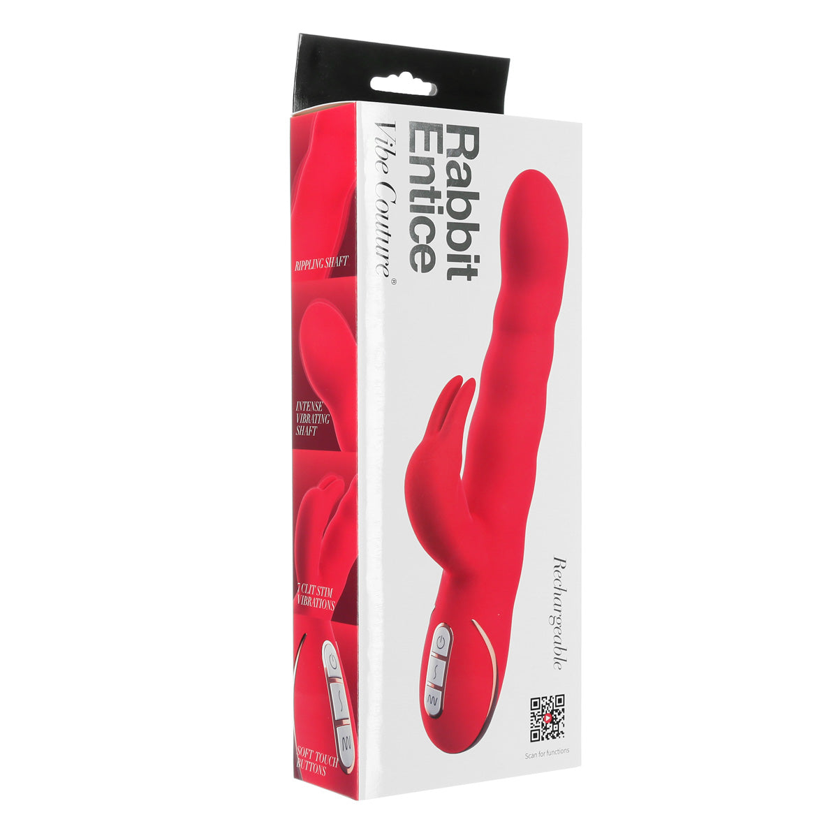 Vibe Couture® - Vibrateur rechargeable Rabbit Entice- Rose