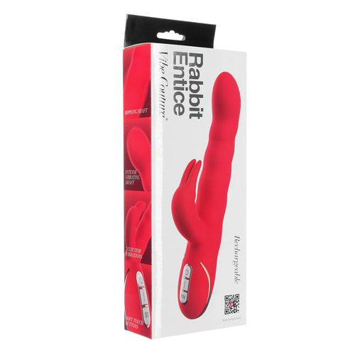 Vibe Couture® - Vibrateur rechargeable Rabbit Entice- Rose