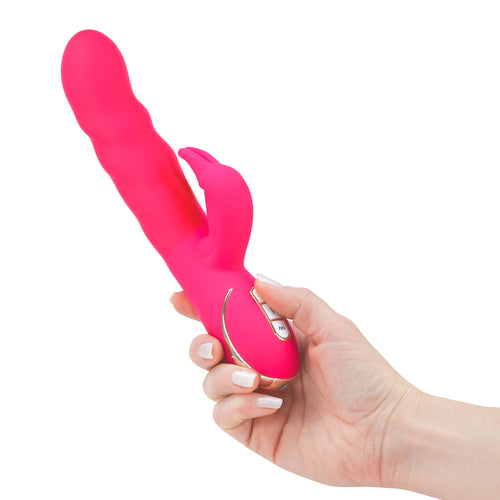 Vibe Couture® - Vibrateur rechargeable Rabbit Entice- Rose