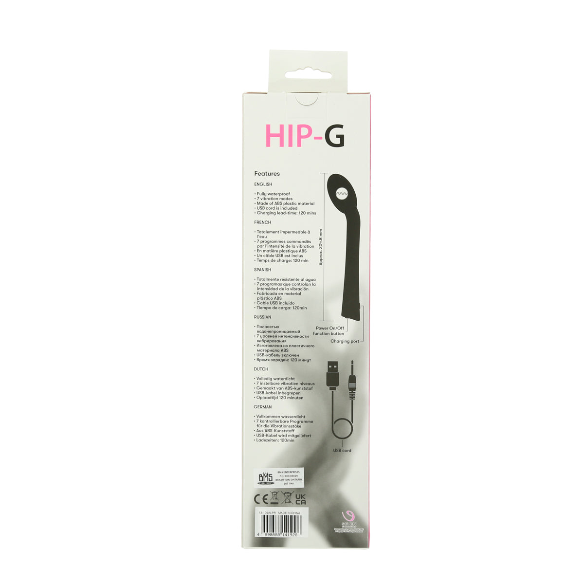 Sept Créations – Hip G - Vibrateur G-Spot rechargeable - violet