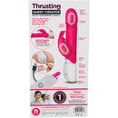 Essentiels du lapin Rabbit thrustillant rechargeable – rose chaud