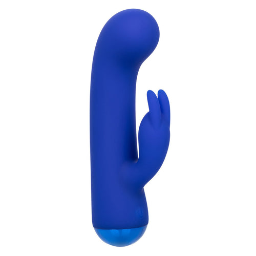 CalExotics® – Thicc – Chubby Bunny - Vibrateur en silicone liquide - Bleu