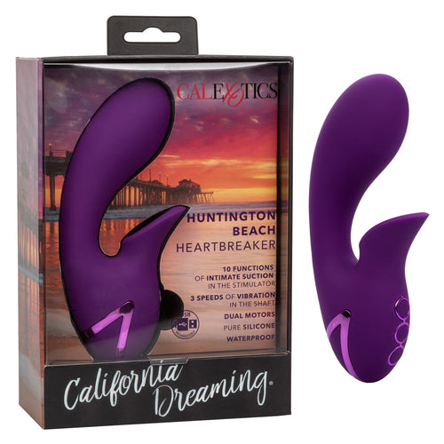 CalExotics® - California Dreaming Huntington Beach Vibrateur brise-cœur – violet