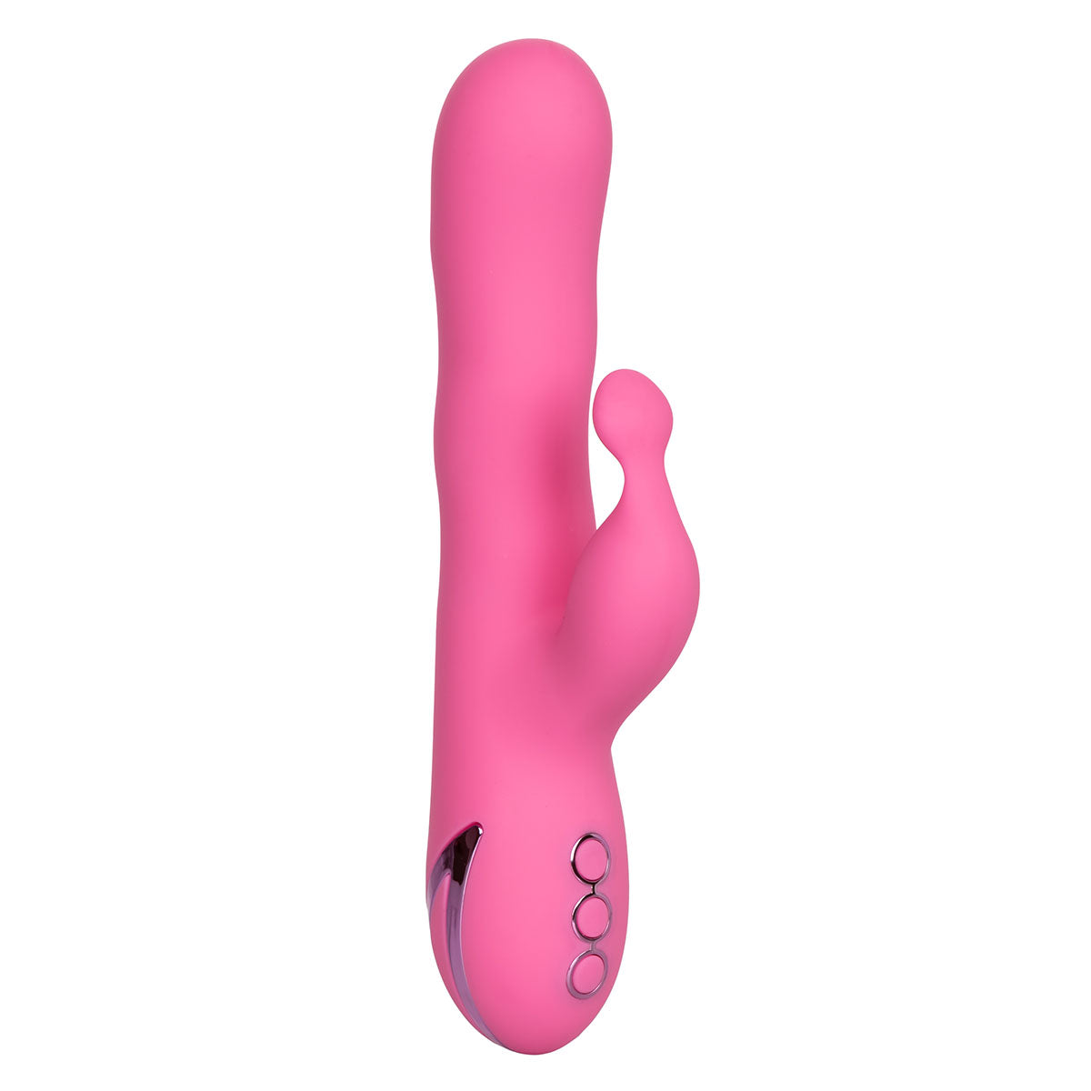 CalExotics® California Dreaming – Santa Barbara Surfer Dual Vibrator – Rose