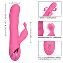 CalExotics® California Dreaming – Santa Barbara Surfer Dual Vibrator – Rose