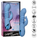CalExotics® California Dreaming – double vibrateur de Santa Cruz Coaster – bleu