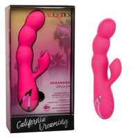 CalExotics® - California Dreaming Oceanside Orgasm Dual Vibrator - Fuchsia