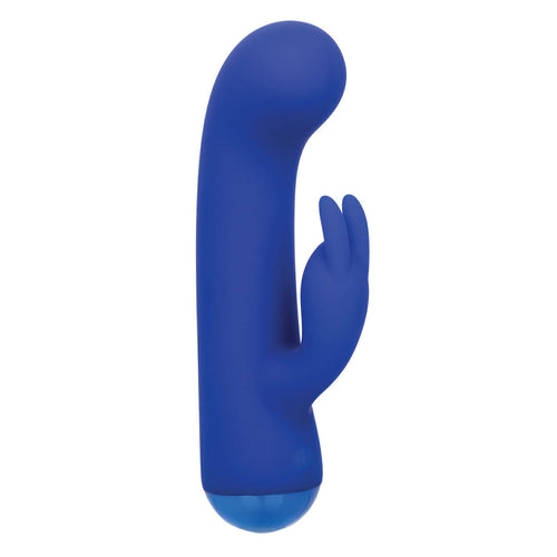 CalExotics® – Thicc – Chubby Bunny - Vibrateur en silicone liquide - Bleu