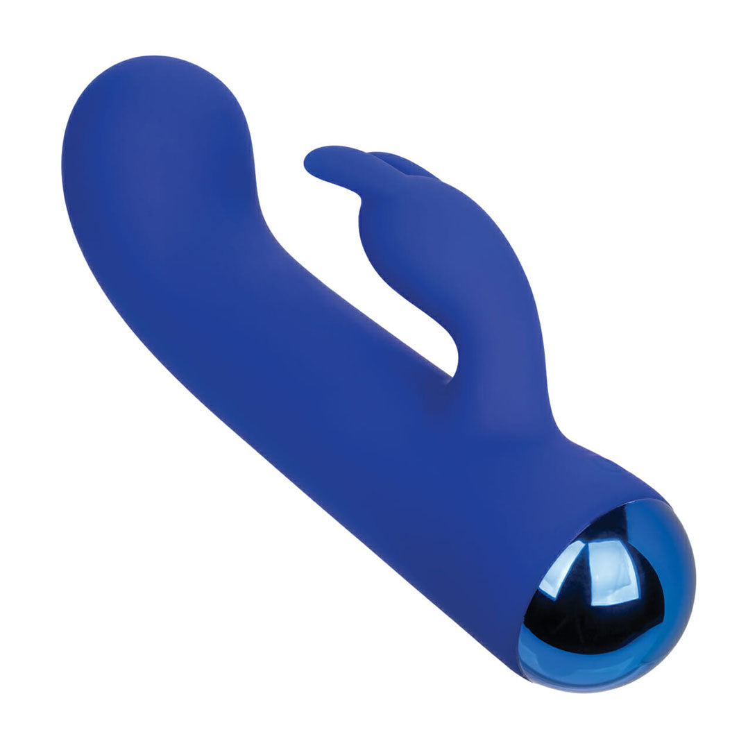 CalExotics® – Thicc – Chubby Bunny - Vibrateur en silicone liquide - Bleu