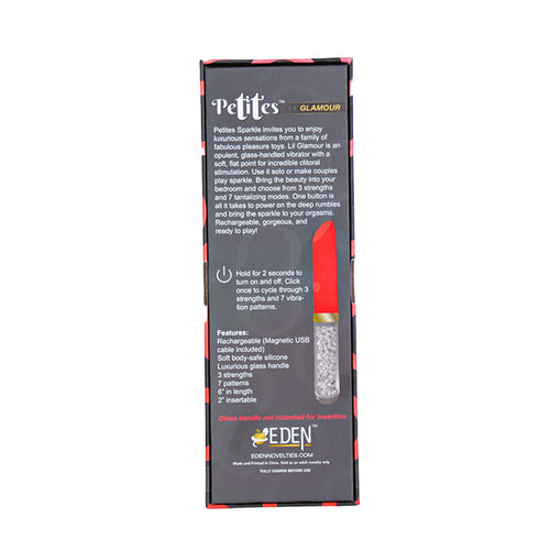 Vibrateur de glamour Petites Lil. - Rouge