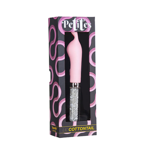 Vibrateur de queue de coton Petites Lil-Pink